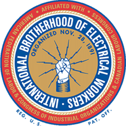 Logo of the International Brotherhood of Electrical Workers