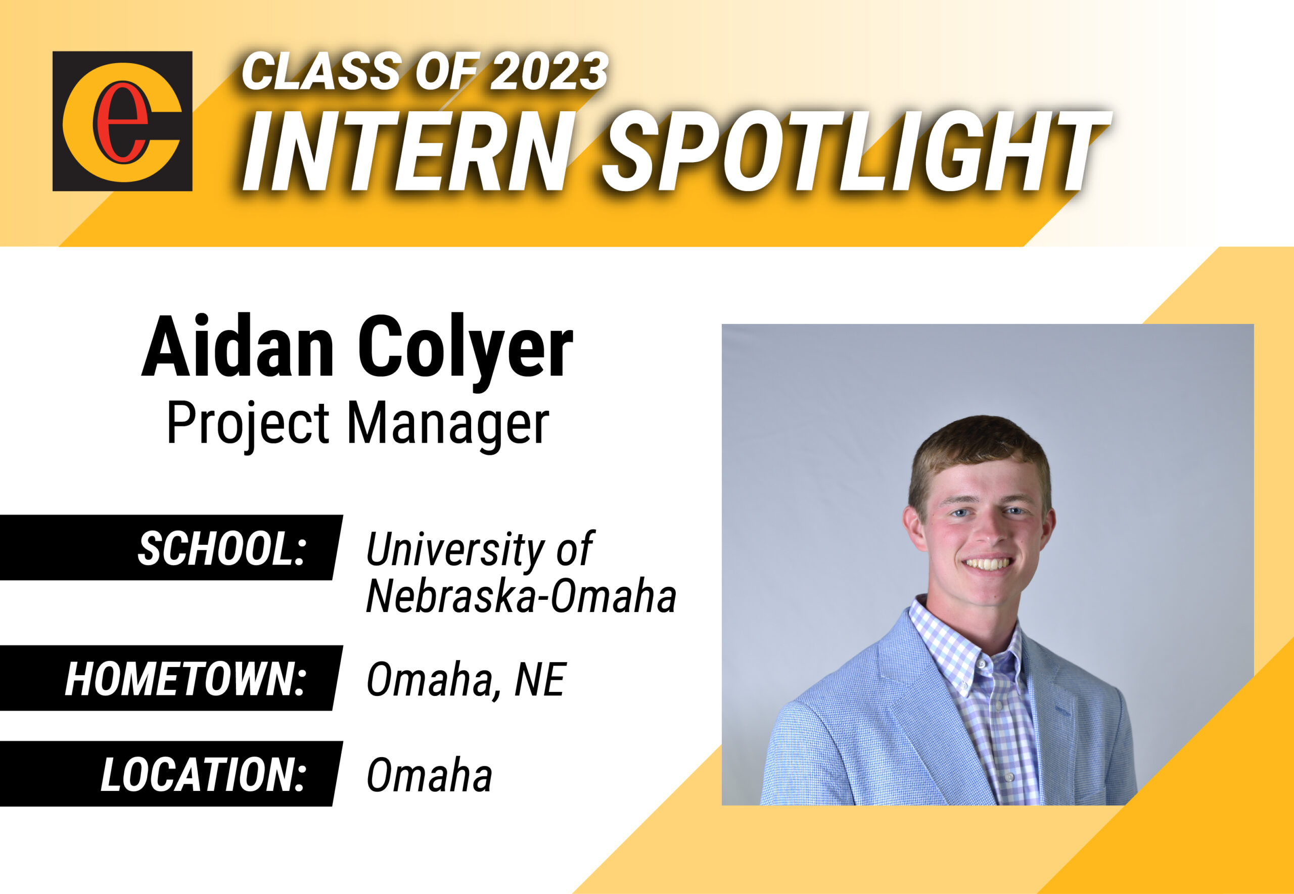 Intern Spotlight – Aidan Colyer