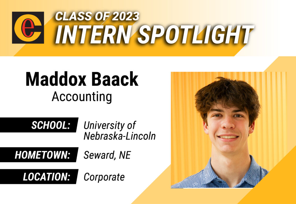 Intern Highlight – Maddox Baack