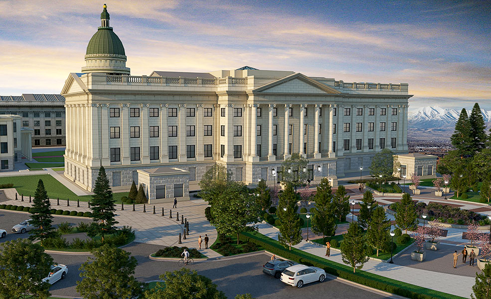 Rydalch Begins Work on Utah State Capitol North Building