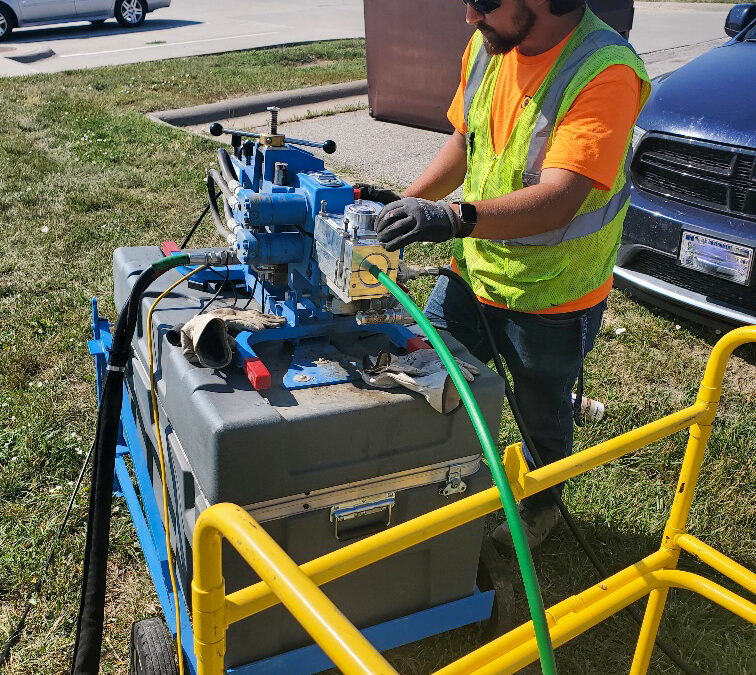 Omaha Adopts Low Voltage Fiber Blowing Technology