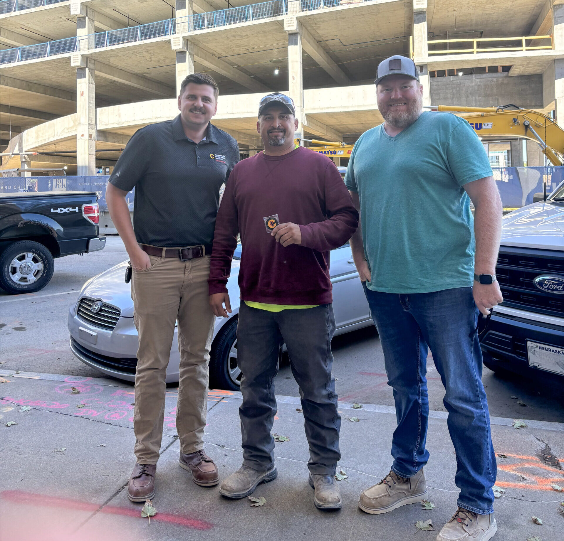 Ralph Maynes Receives Safety Challenge Coin