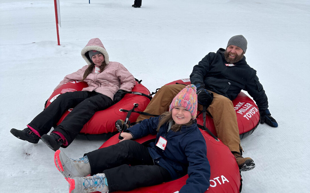 Rydalch Hosts Foreman & Families Tubing Event