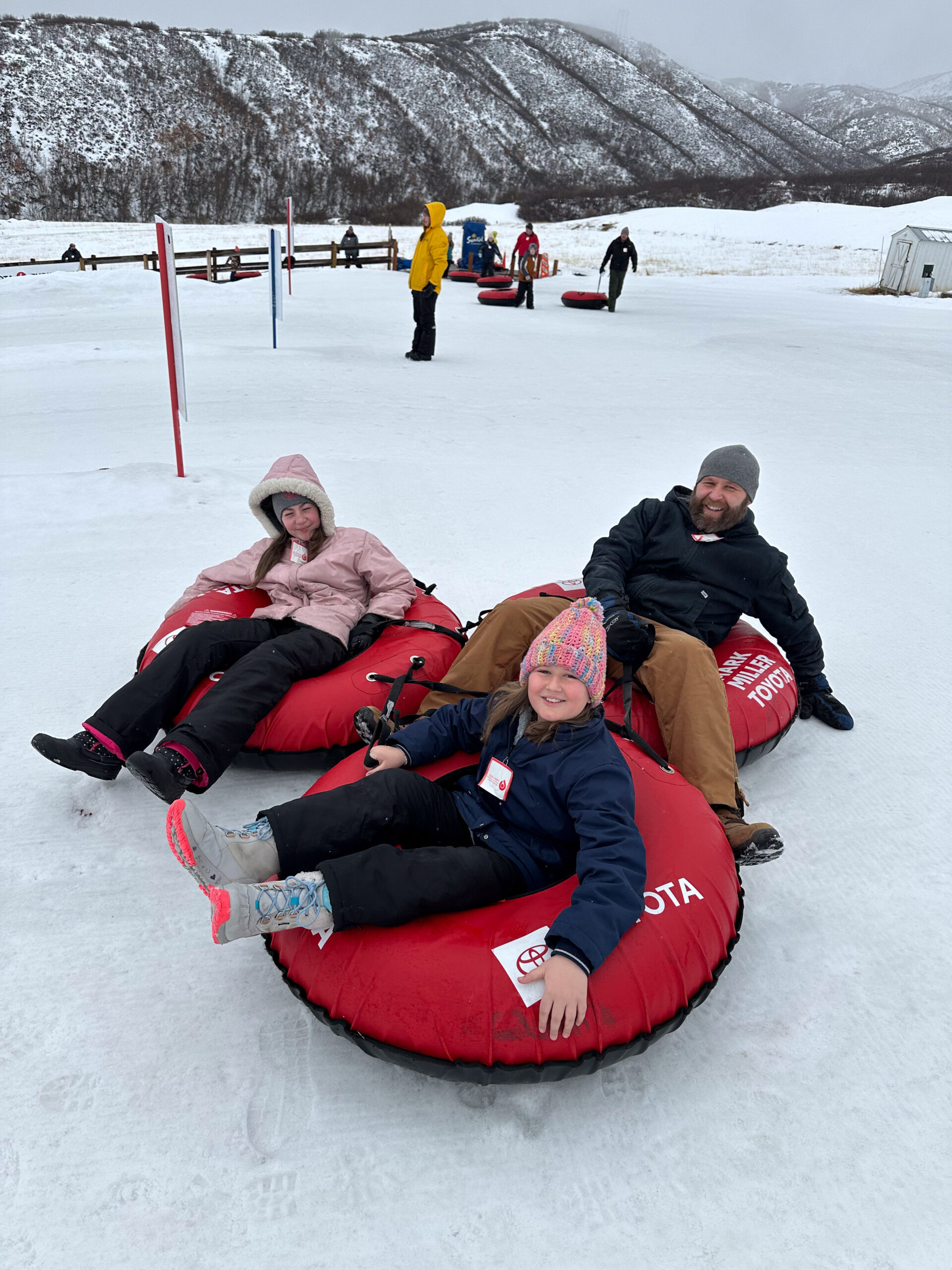 Rydalch Hosts Foreman & Families Tubing Event
