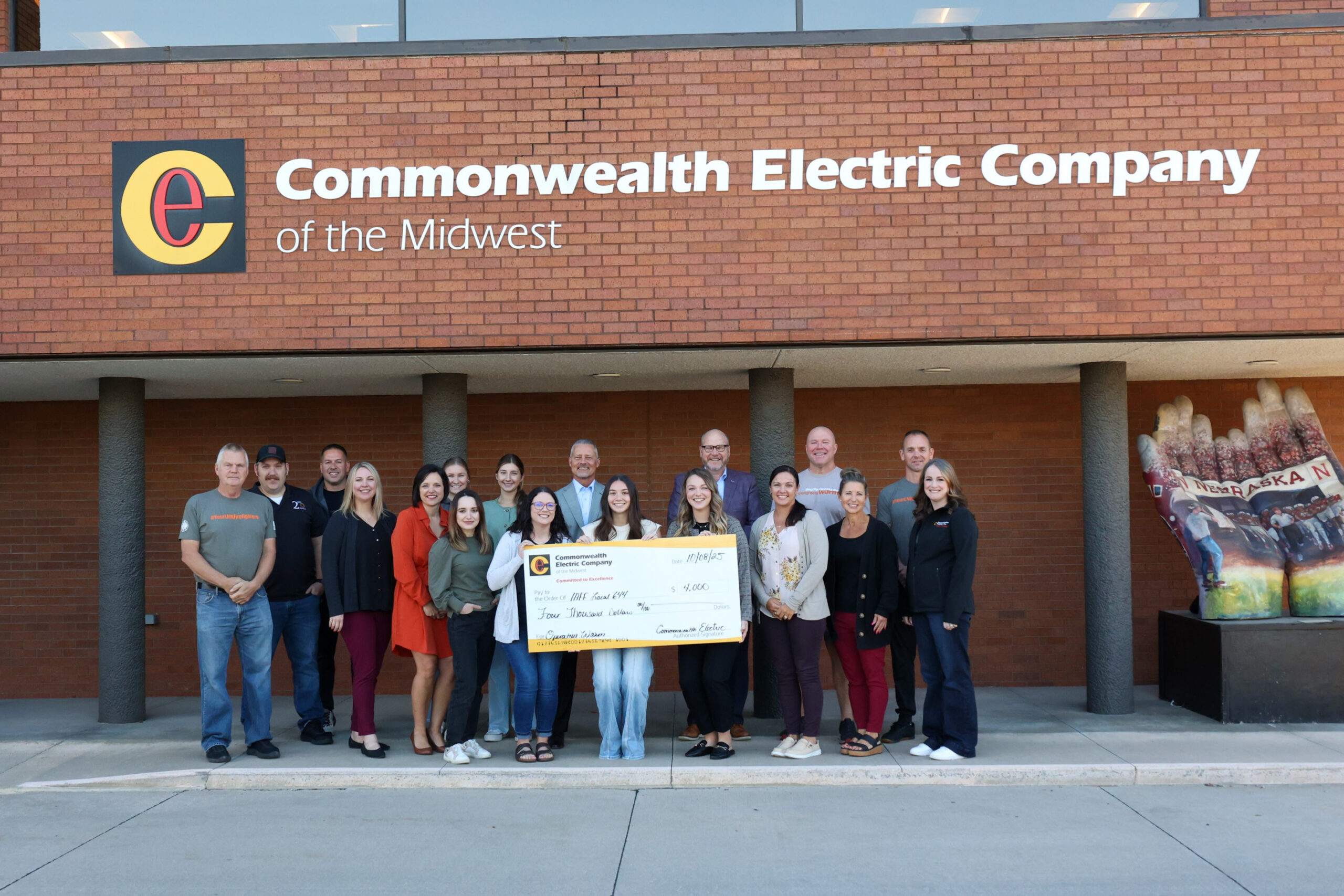 Lincoln Teams Support the 12th Annual Fund the Warmth Campaign